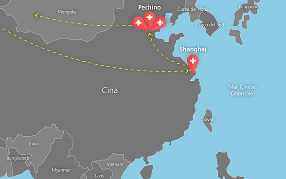 Cartina della Cina 